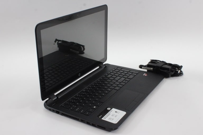 Darken family domesticate HP 15 Notebook PC 15.6" AMD A8-6410 APU @ 2.00GHz ║ 8GB RAM ║ 256GB SSD ·  Repowered