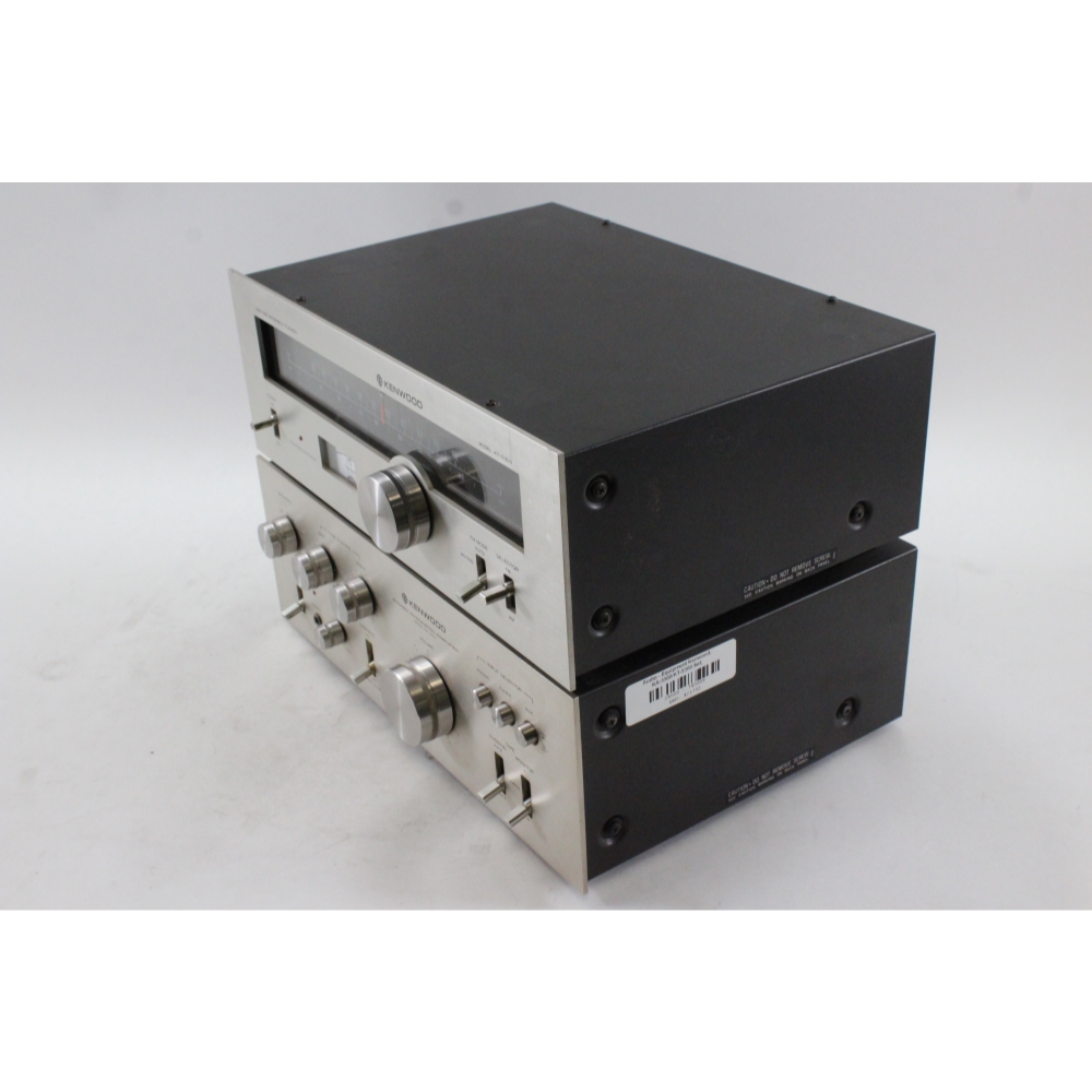 Vintage Kenwood KA-3500 and KT-5300 Integrated Amplifier + AM/FM Tuner Set (TESTED)