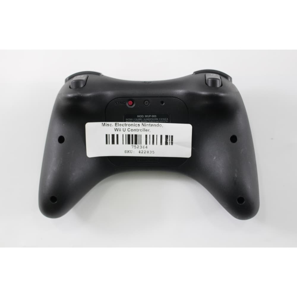 WII U PRO コントローラ BLACK WUP-005
