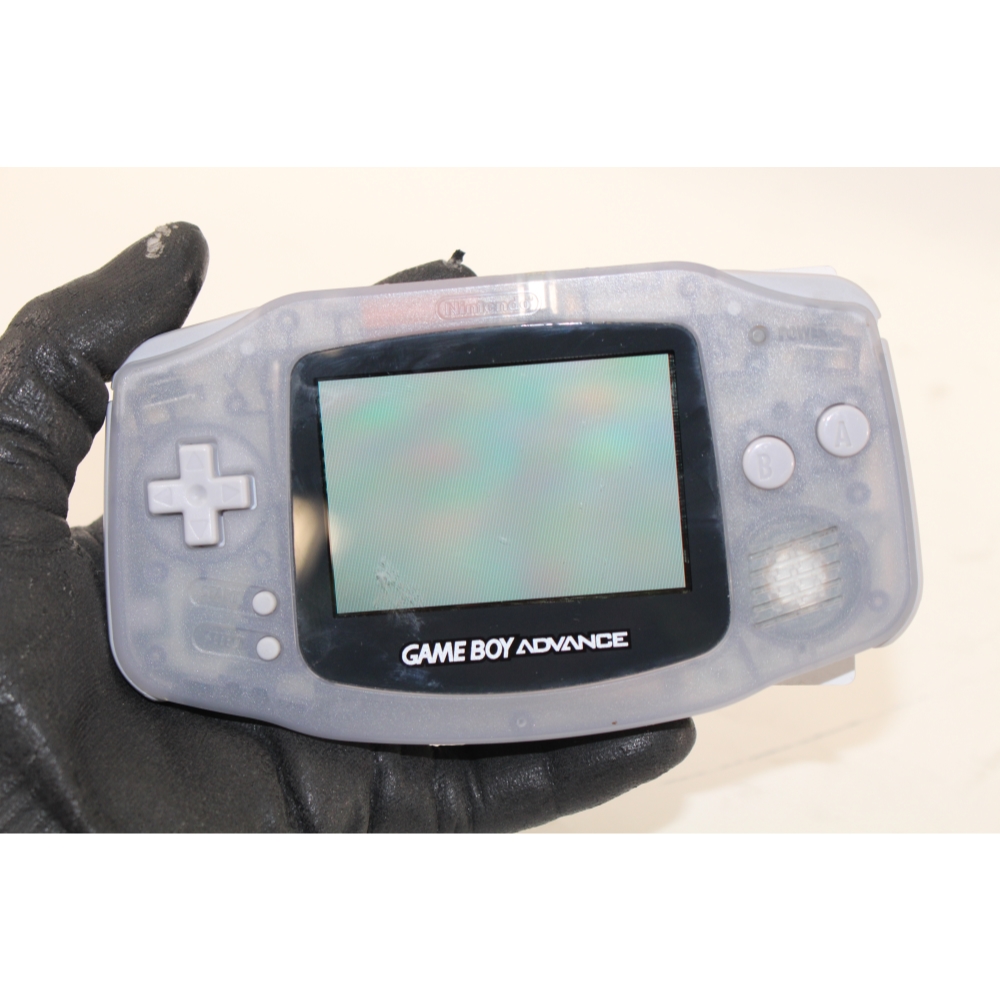 Nintendo GAMEBOY ADVANCE Handheld Console - Clear Glacier · Repowered