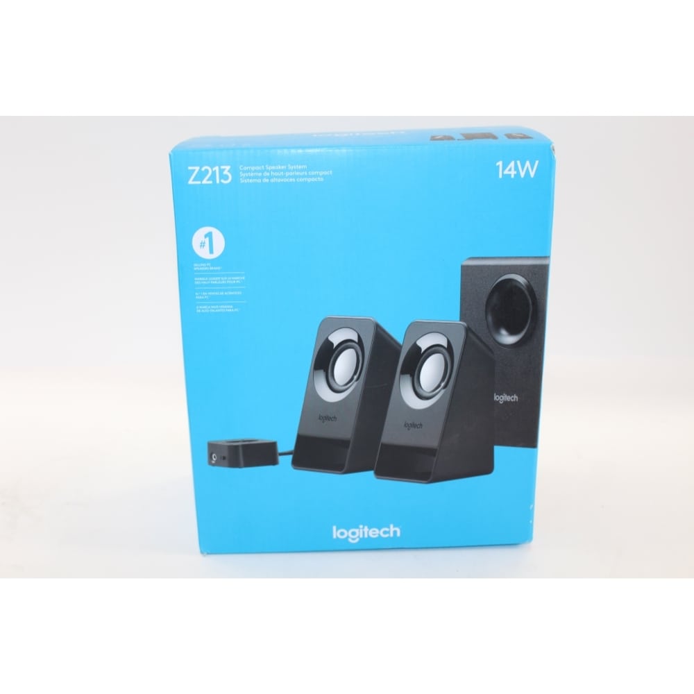 Derive flyde svimmel Logitech z213 Multimedia Compact Speaker System - New In Box · Repowered