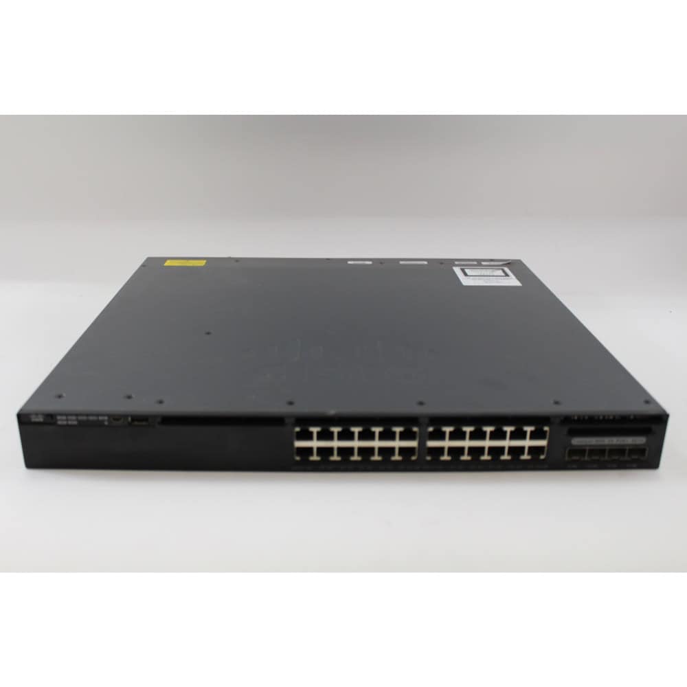 Cisco Catalyst 3650, WS-C3650-24PS-S V03, PoE 4x1G Ethernet Switch