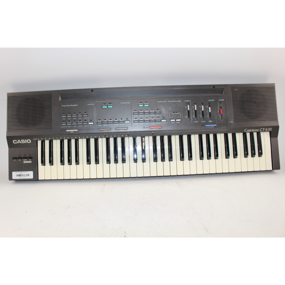 Casio CT-630 Electronic Keyboard Synthesizer 61 Keys