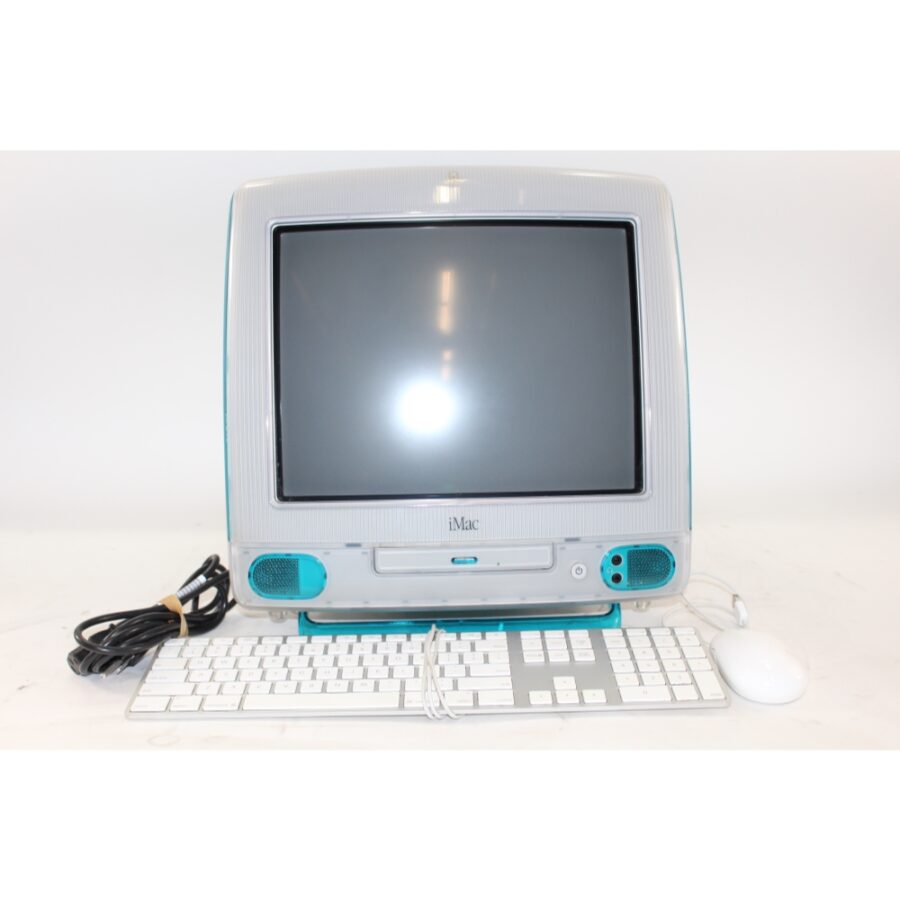 Vintage Apple iMac G3/333 Blueberry M4984 All In One – Tested