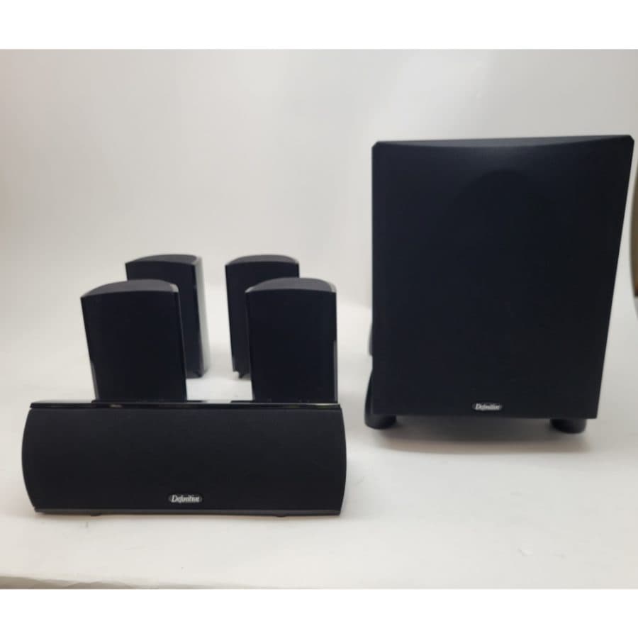 Definitive Technology 5.1 ProCinema 600 Home Theater Set -Tested- Local Pick Up Only