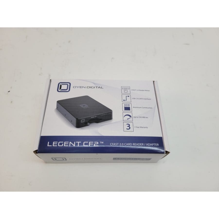 Oyen Digital Legent CF2 CFAST 2.0 Card Reader/Adapter - New in Box
