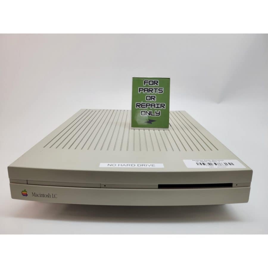 Vintage Apple Macintosh LC M0350 Slim Desktop - Powers On, NO HDD