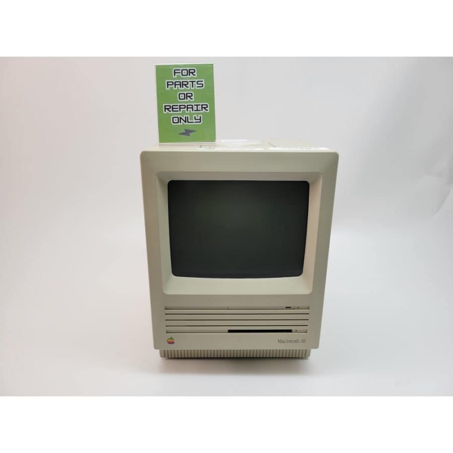 Vintage Apple Macintosh SE Computer - Powered On, NO HDD, See Notes - Image 2