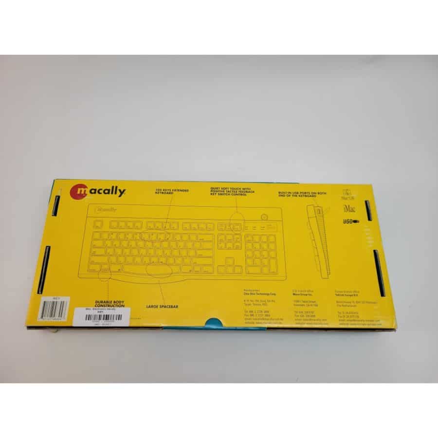 macally IKEY USB Keyboard for Mac - New in Box - Image 3