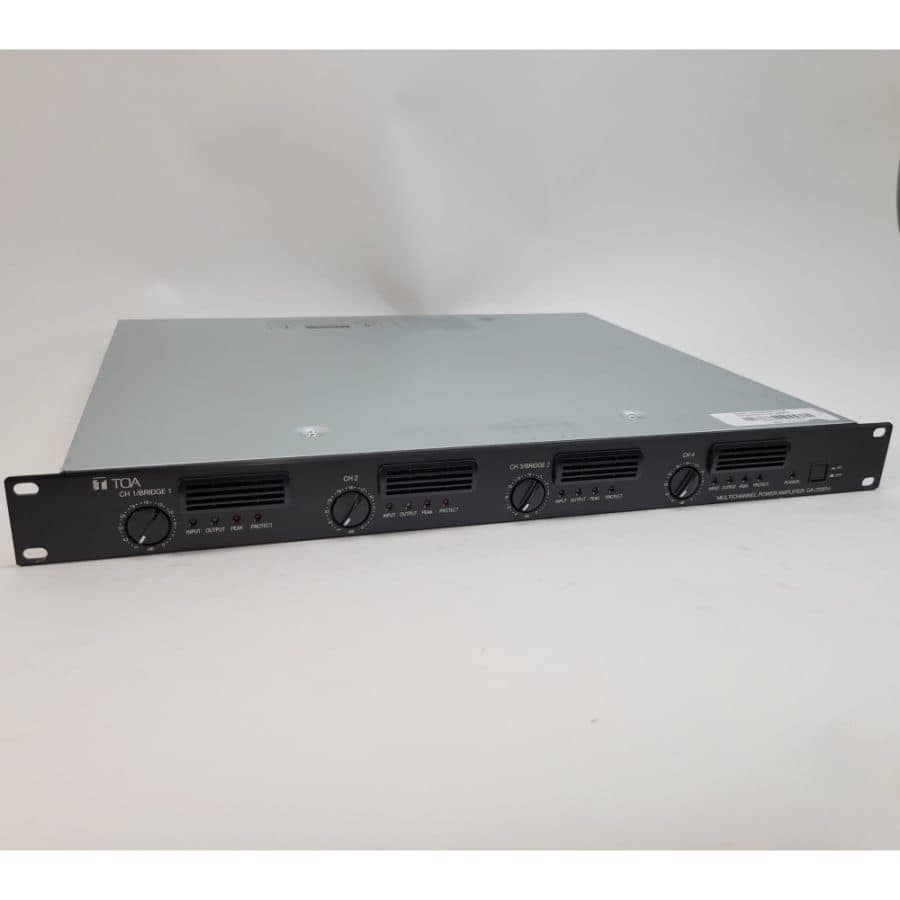 TOA Corporation DA-250FH Multichannel Power Amplifier - Rackmountable - Tested