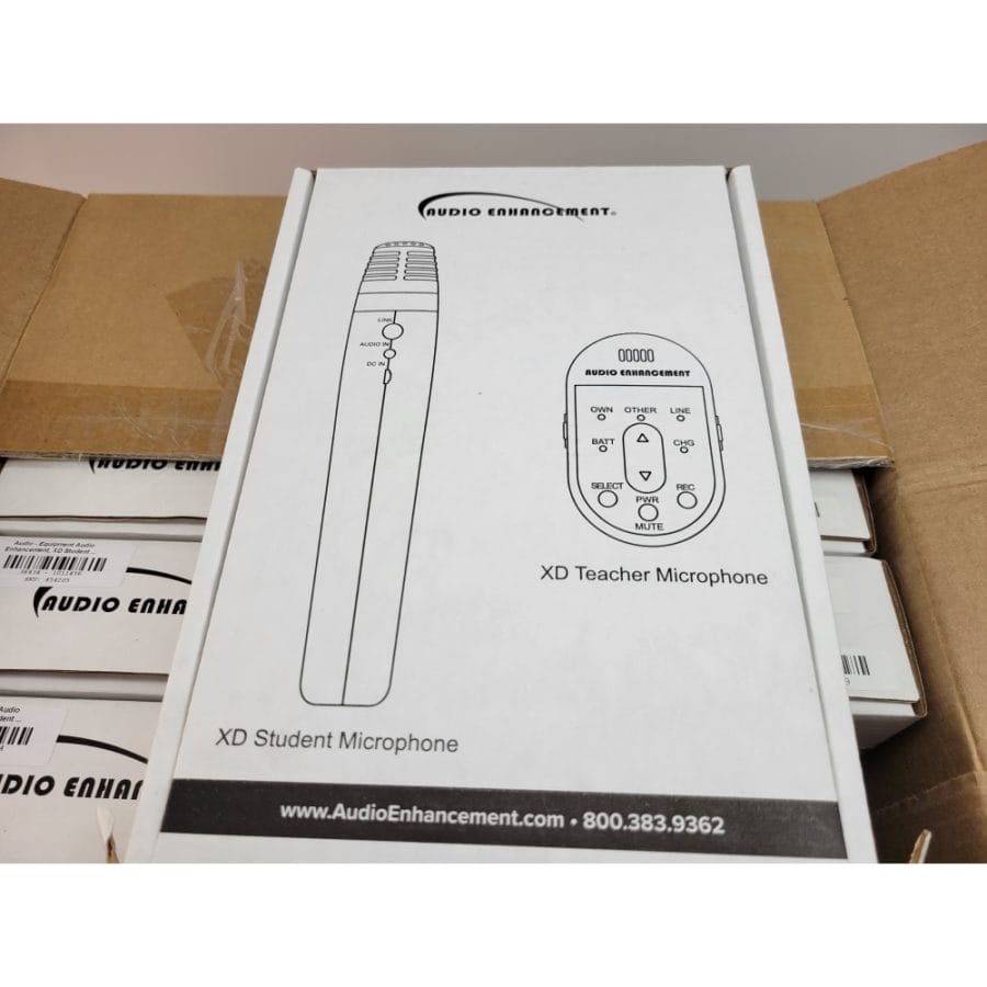 Audio Enhancement XD Student and Teacher Microphone K-SHH14 / K-STD14 - New