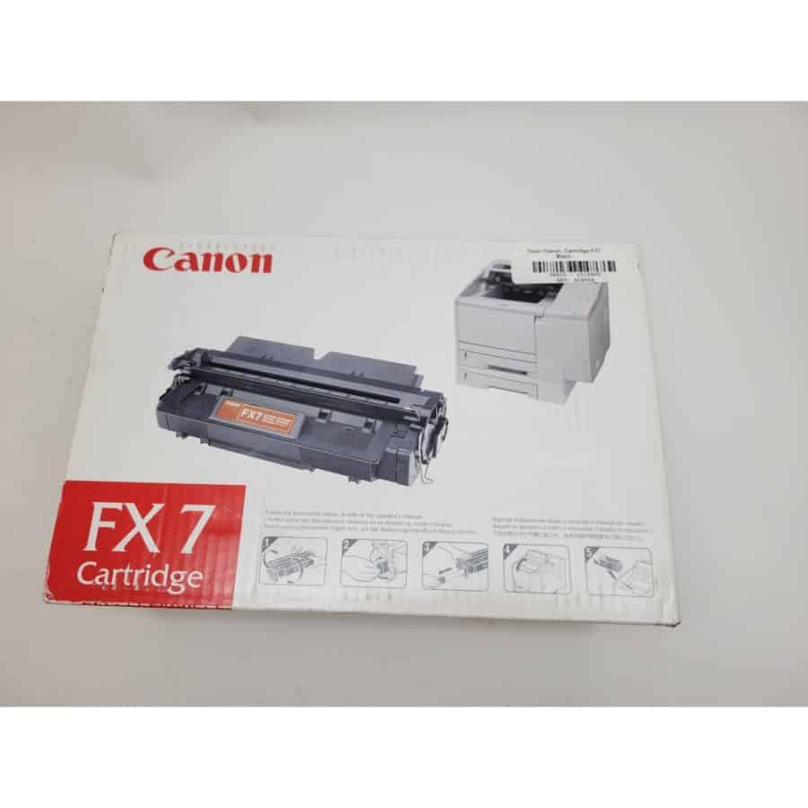 Genuine Canon Cartridge FX7 - Black - New in Box