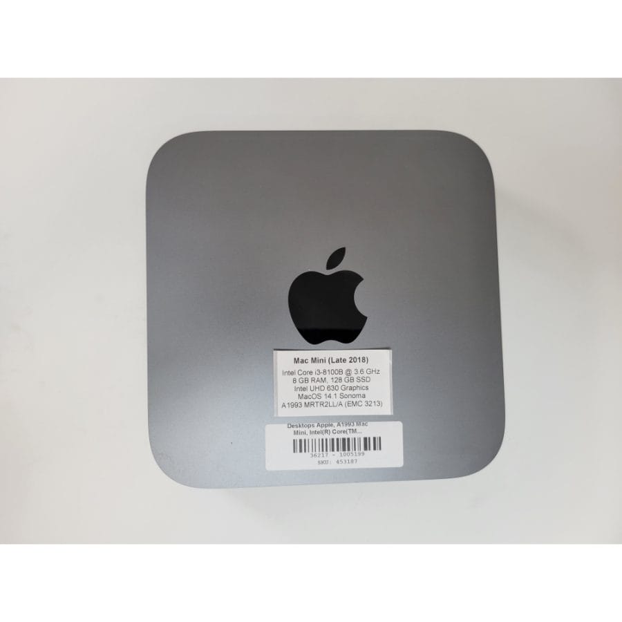 Apple A1993 Mac Mini MRTR2LL/A i3-8100B - 8GB - 128GB - Image 3