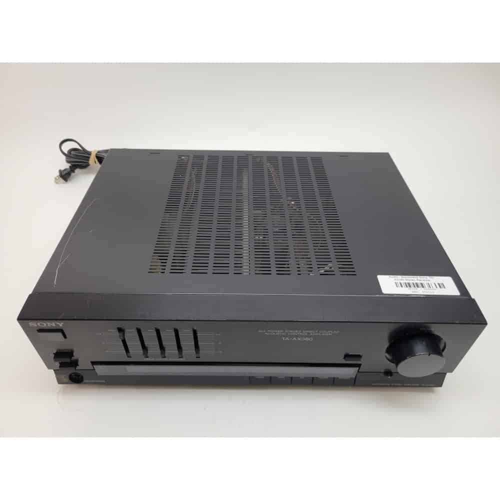 SONY α380 Vintage Sony TA-AX380 Amplifier Equalizer Vintage Integrated